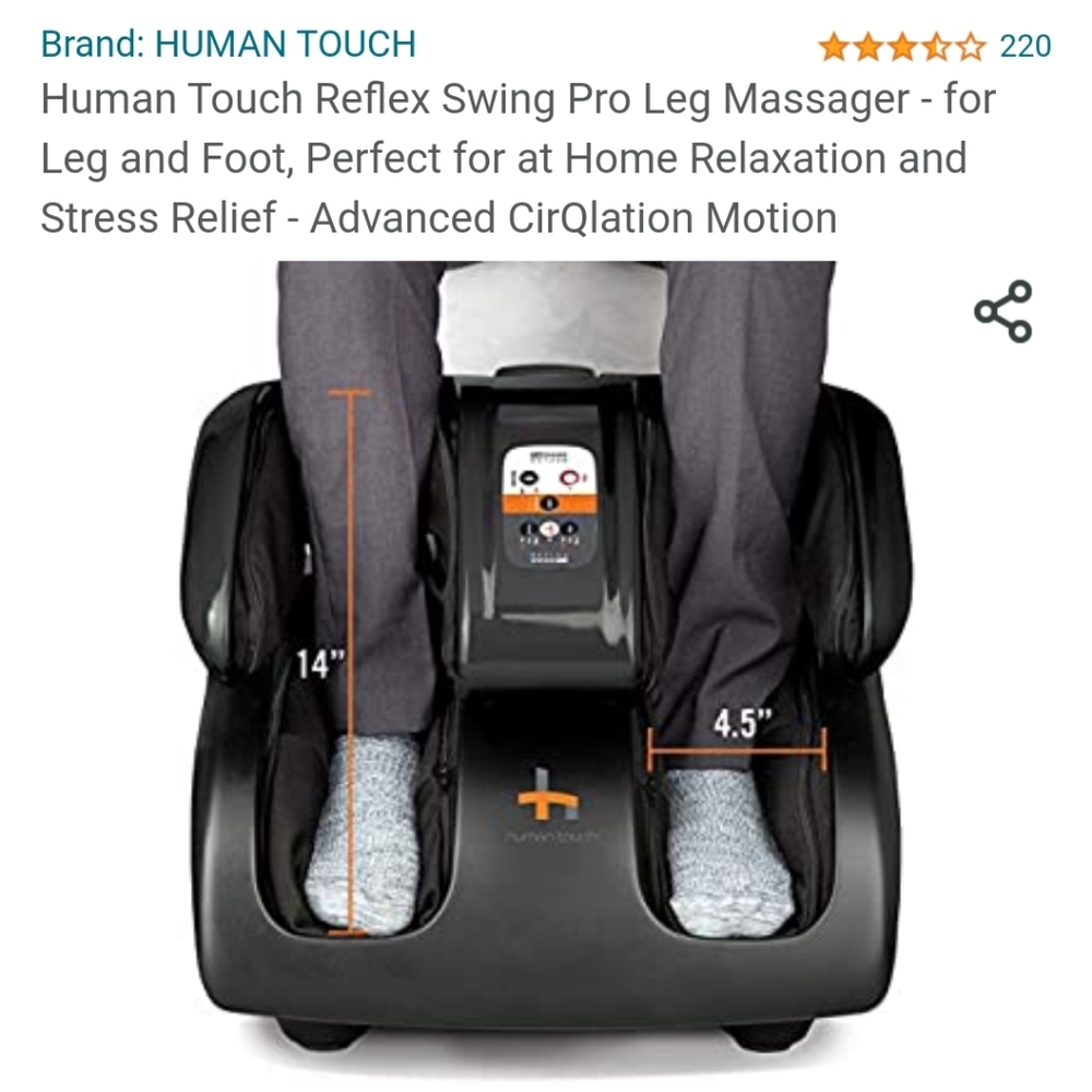 Human touch reflex swing pro